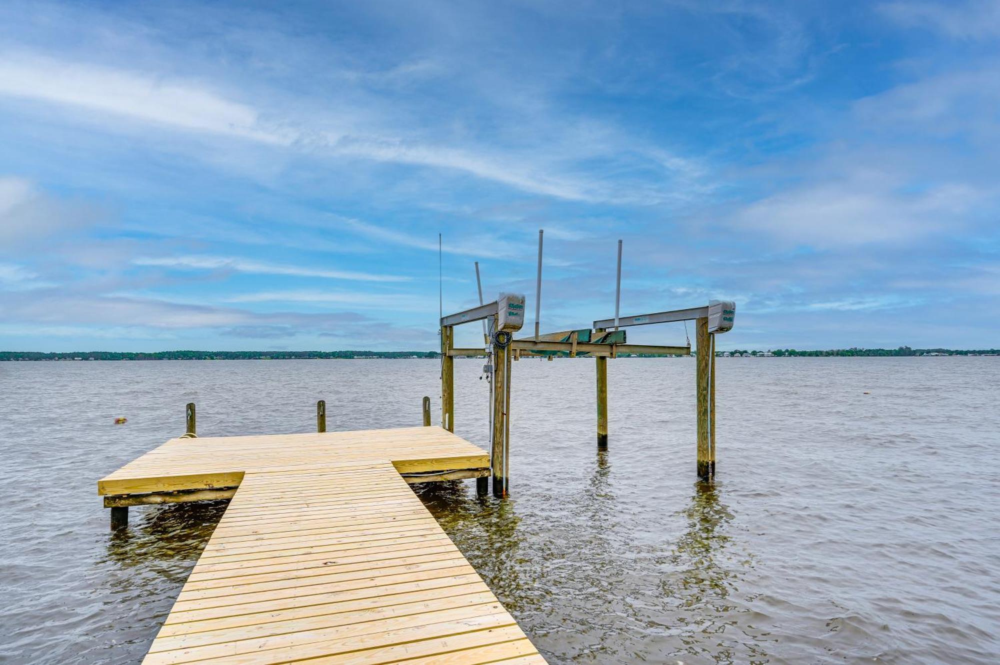 Pamlico River House With Private Dock And River View! Villa Washington Exterior photo