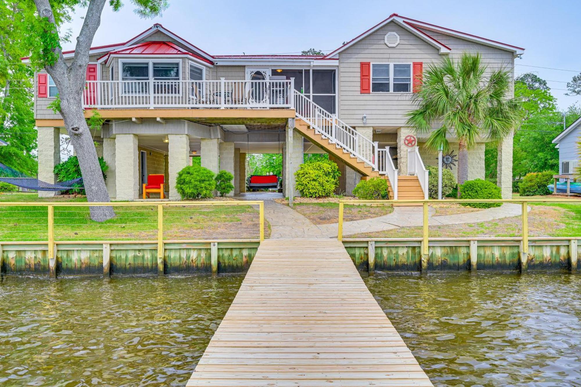 Pamlico River House With Private Dock And River View! Villa Washington Exterior photo